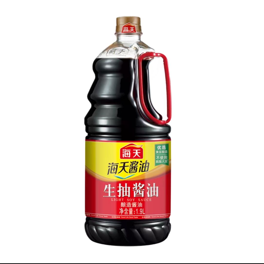 海天 生抽酱油1.9L装调味商用家用酱油炒菜凉拌提鲜凉拌 7.9元