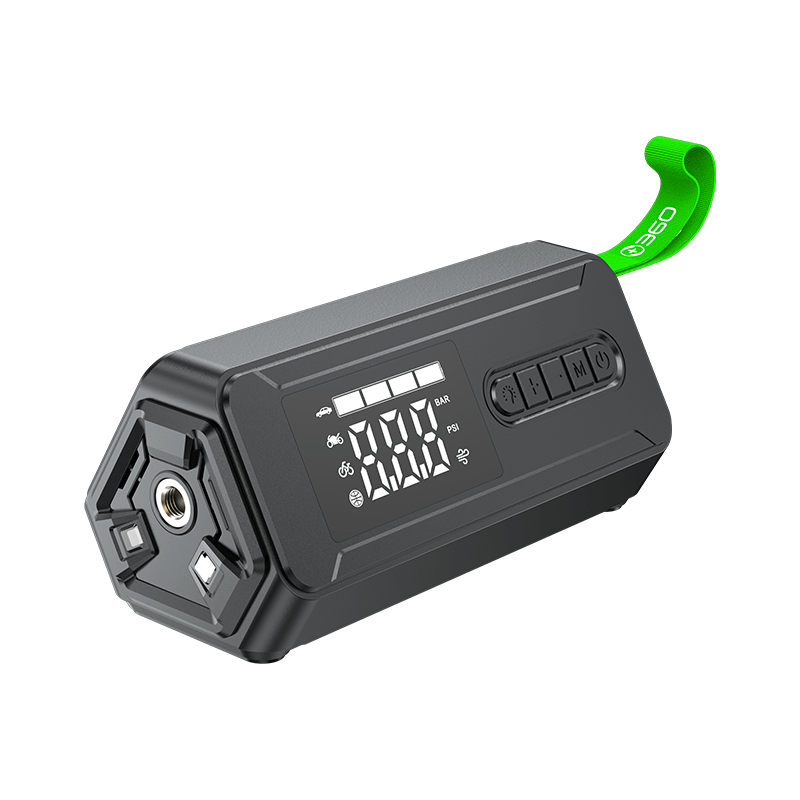 双11、限地区、plus:360车载充气泵HE20无线便携汽车摩托电动自行车轮胎打气