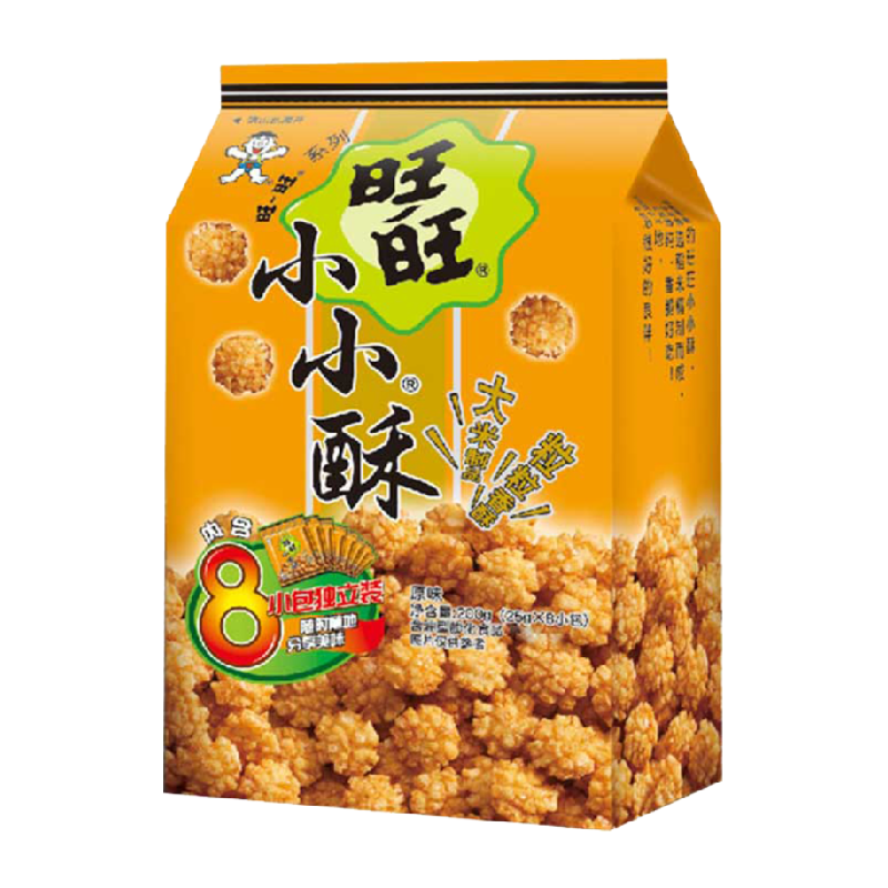 Want Want 旺旺 小小酥200g原味25g*8休闲零食膨化 ￥14.6