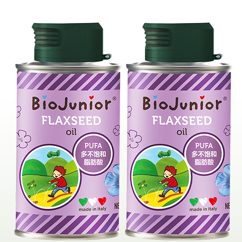 PLUS会员：BioJunior 碧欧奇 宝宝辅食亚麻籽油 150ml*2瓶 68.26元包邮（双重优惠
