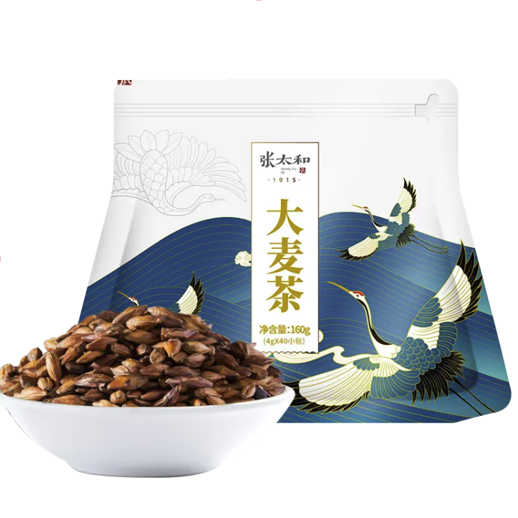 张太和 大麦茶160g*2袋 19.9元（需用券）