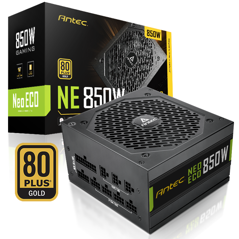 plus会员:安钛克 Antec NE850金牌全模组/全日系电解电容/配Pcle16Pin电源线/风扇启停/电脑主机电源850W 516.16元(需plus会员,需领券)