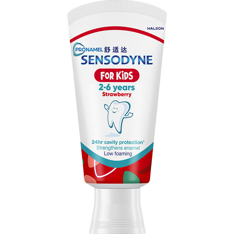 舒适达 护釉健换牙期婴童牙膏防蛀含氟2-6-12 33元（需买2件，需用券）