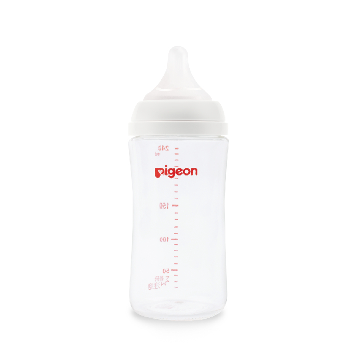 Pigeon 贝亲 自然实感第3代PRO系列 AA188 玻璃奶瓶 240ml L 6月+ 116.1元