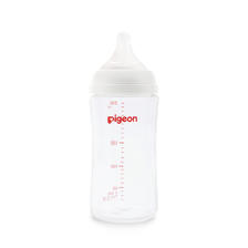 Pigeon 贝亲 自然实感第3代PRO系列 AA188 玻璃奶瓶 240ml L 6月+ 116.1元