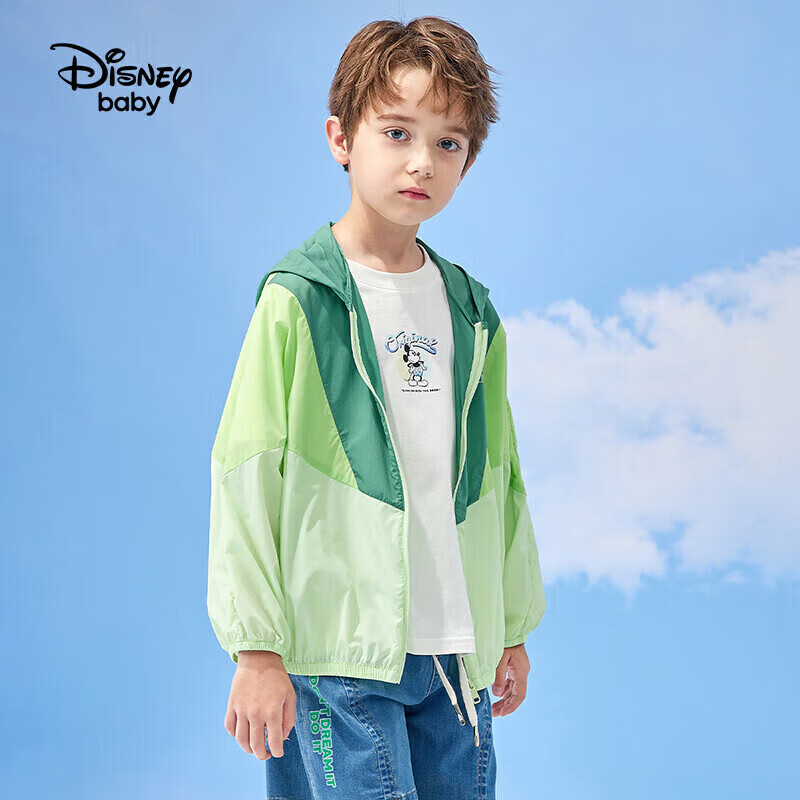 Disney 迪士尼 儿童梭织防晒衣服 UPF50 99.8元包邮（拍下立减）