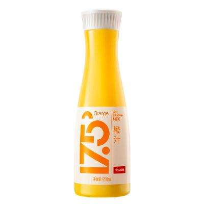 京东会员、首购：农夫山泉17.5°NFC橙汁果汁饮料（冷藏型）100%鲜果冷压榨果