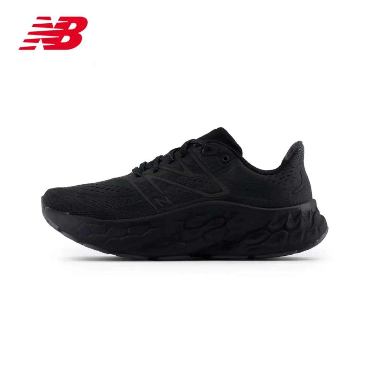 20点：NEW BALANCE 官方男鞋透气减震户外运动鞋跑步鞋More v4 黑色 524.5元（需领