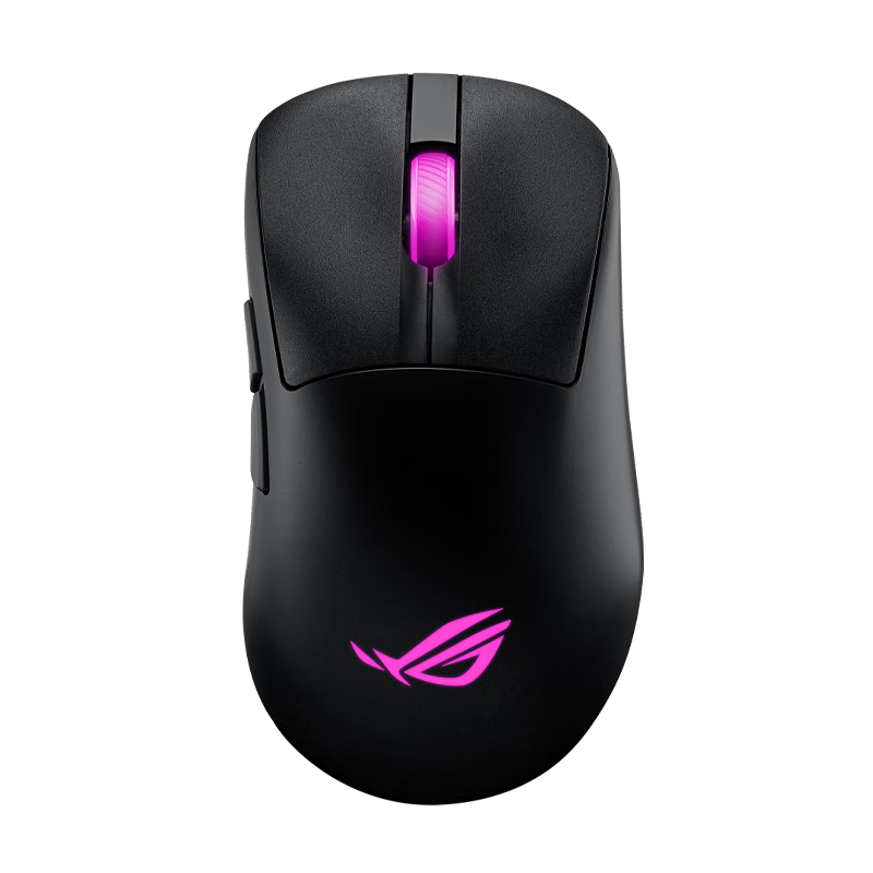 预售、ROG月刃2RGB 无线三模游戏鼠标 AimPoint Pro传感器 支持无线8K 轻量化设计 三区RGB灯效 暗夜黑 680元