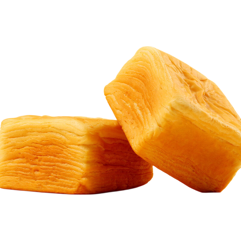 三只松鼠 水牛乳千层吐司手撕面包 1000g 约18~20袋 14.9元