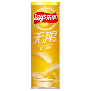 乐事lays无限薯片原味104g12件57元合475元件