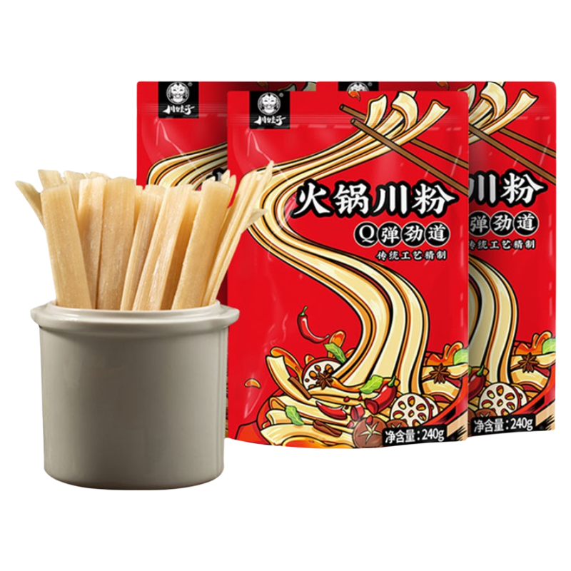 川娃子 速食火锅宽粉240g*3袋 ￥10.07