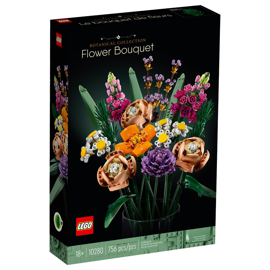 京东百亿补贴:乐高 LEGO Botanical Collection植物收藏系列 10280 花束 299元已含税
