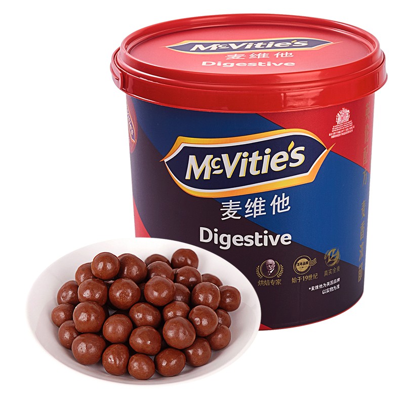 McVitie's 麦维他 脆心巧克力球 518g 30.9元