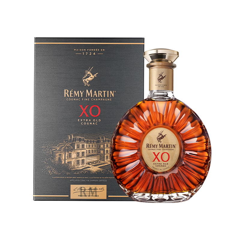 再降价、京东百亿补贴：Remy Martin 人头马 XO 优质香槟区 干邑 白兰地 700ml 礼