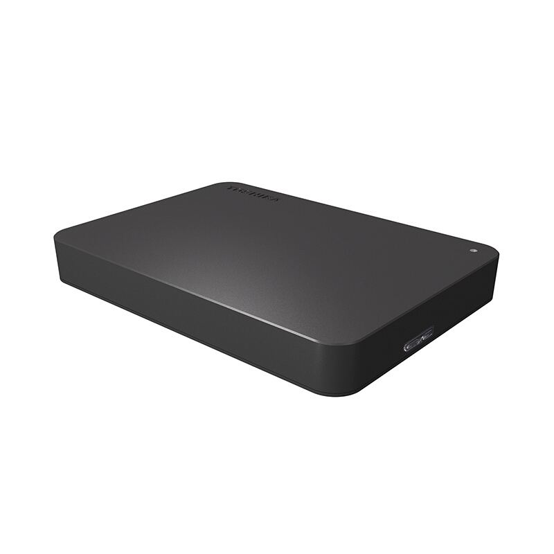 TOSHIBA 东芝 新小黑A3系列 2.5英寸Micro-B移动机械硬盘 2TB USB 3.0 商务黑 单片 477