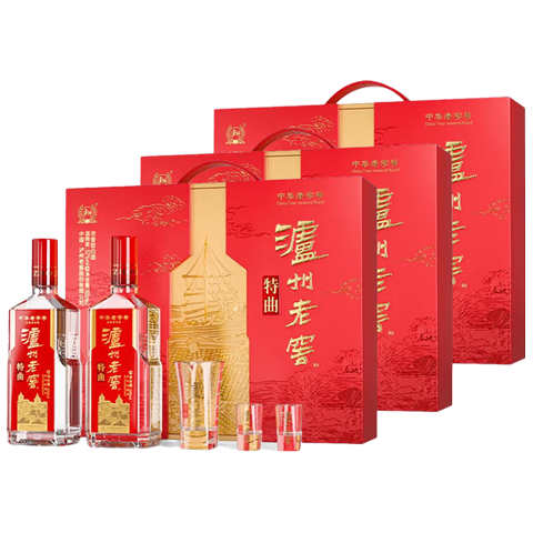 移动端、京东百亿补贴：泸州老窖 特曲系列 家宴聚餐用酒 浓香型白酒 传承