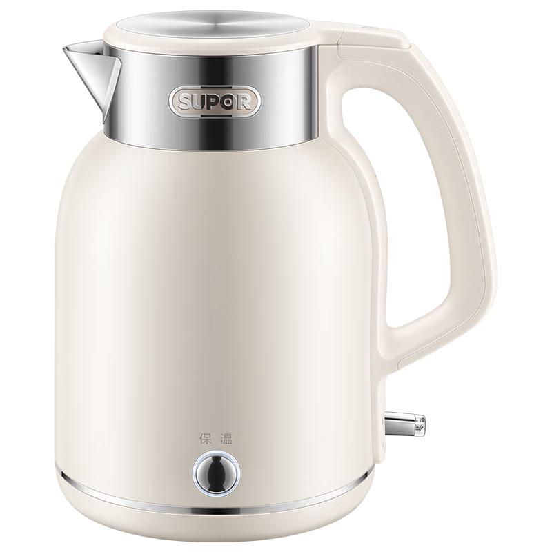 苏泊尔 电水壶热水壶 2L全钢无缝 139元
