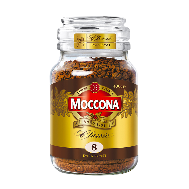 plus会员：摩可纳 经典8号 冻干速溶咖啡粉 400g*2件+凑单 193.56元（合96.78元/件