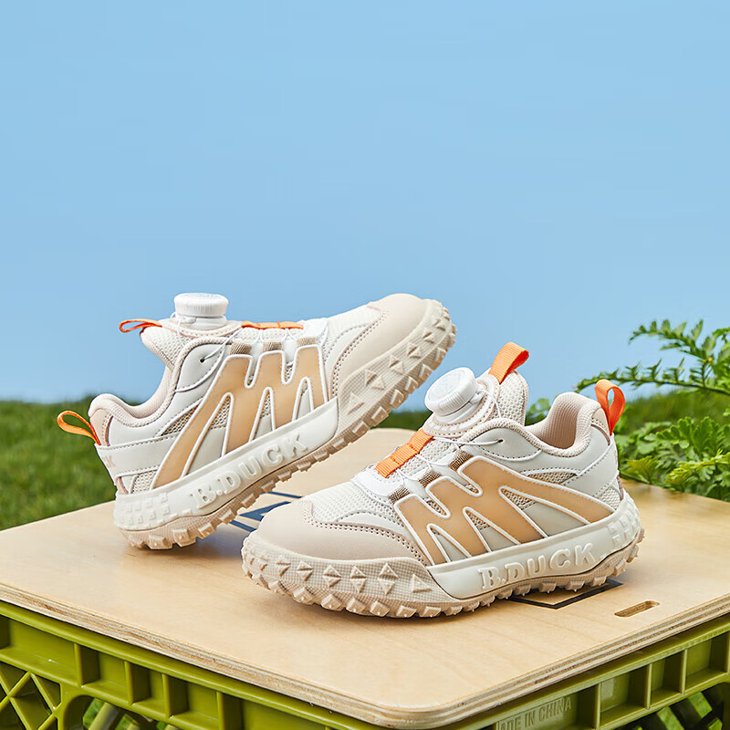 B.Duck 童鞋 男童运动鞋春季旋转扣儿童鞋子 68.87元