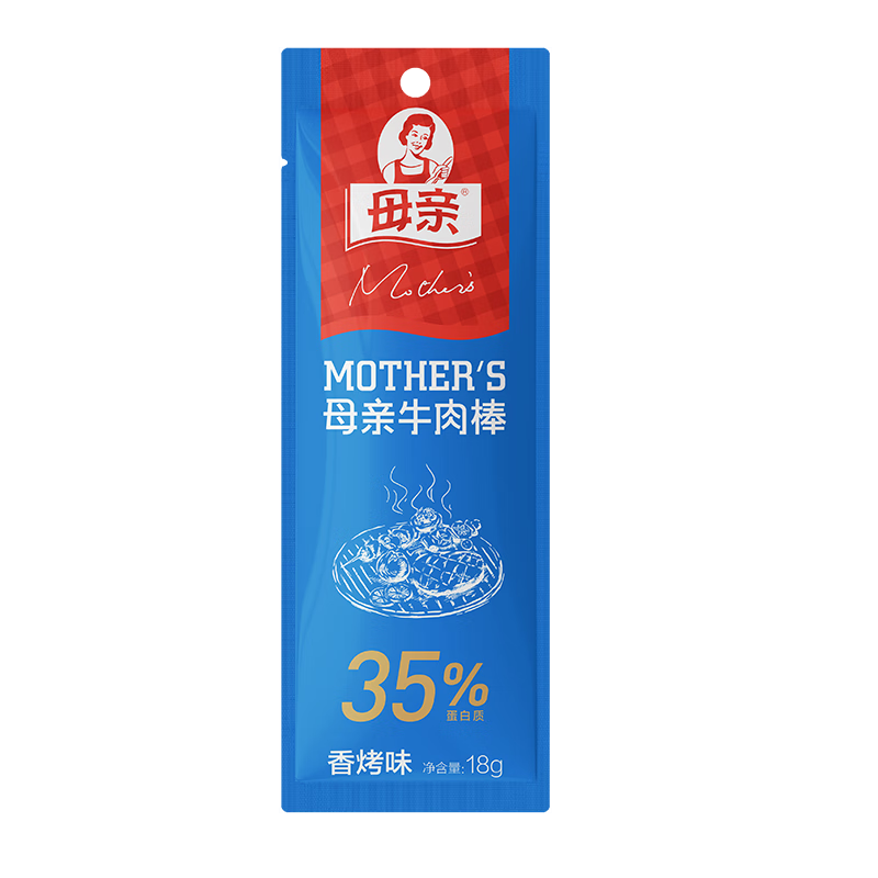 母亲牛肉丁 韩式烧烤味13.8g *15件 44.9元包邮（合2.99元/件）