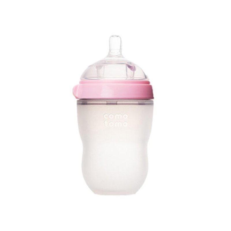 comotomo 硅胶奶瓶 250ml 粉色 3月+ 159元