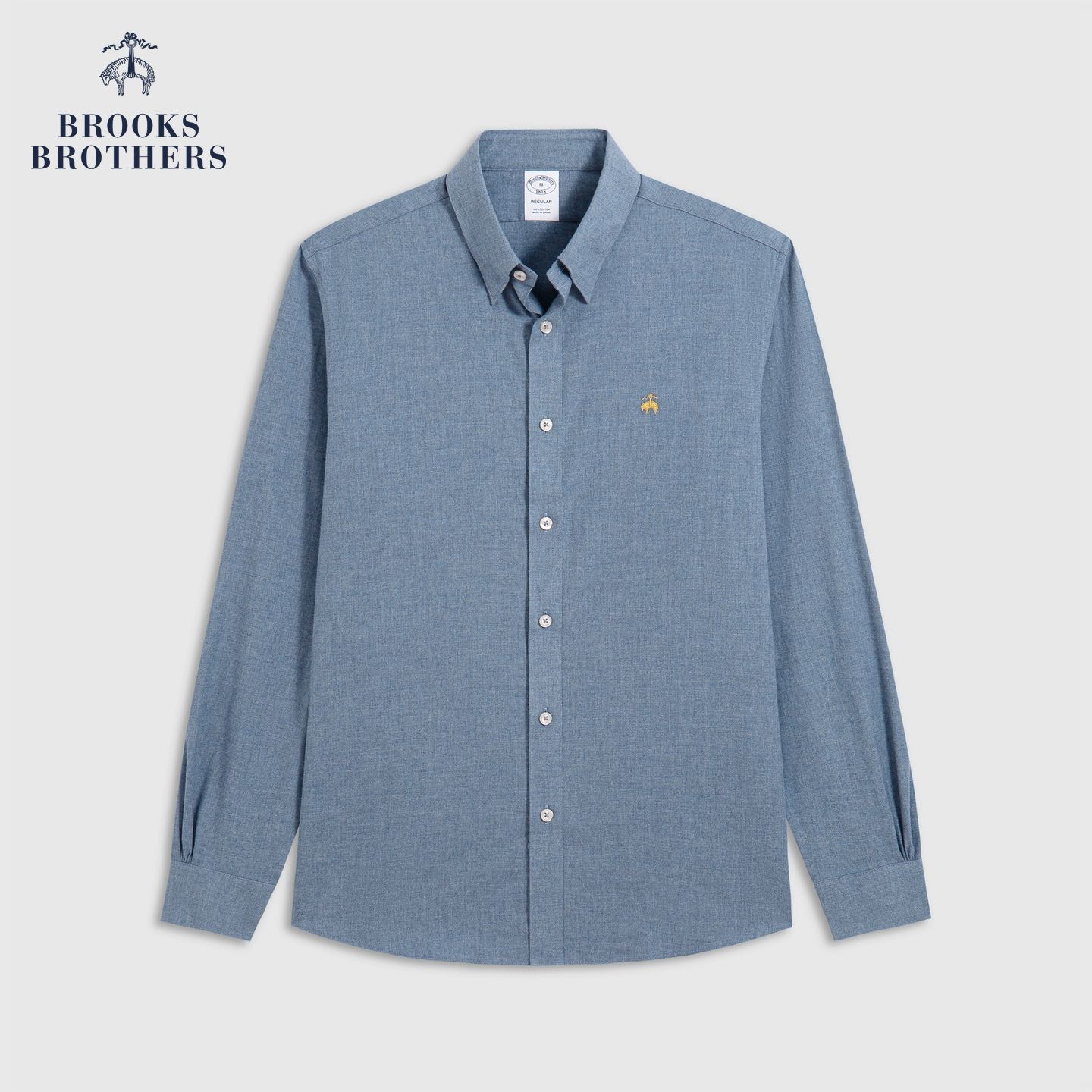 Brooks Brothers 男25秋冬柔软休闲长袖衬衫 692元