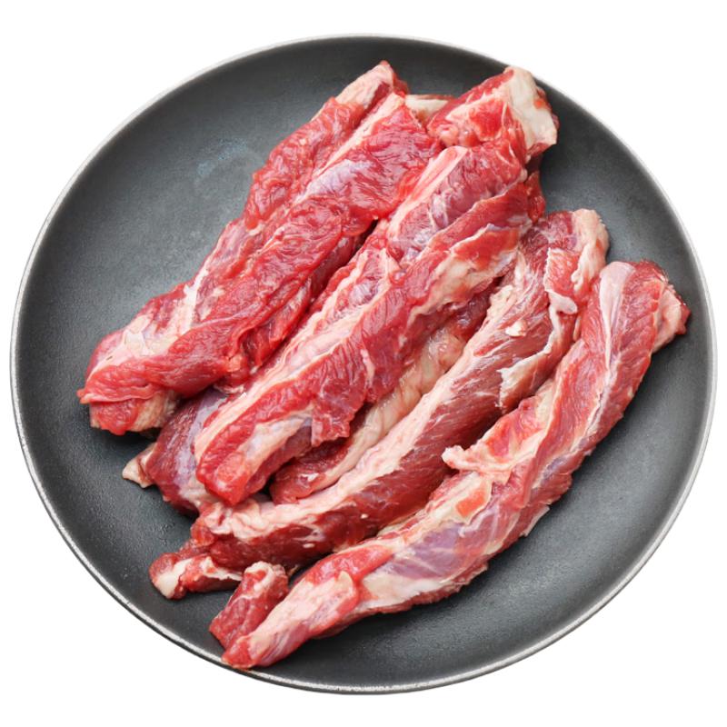 膳之牛 原切牛胸腹肋肉2斤 烧烤健身轻食炖煮牛肉 53.57元（需买3件，需用券