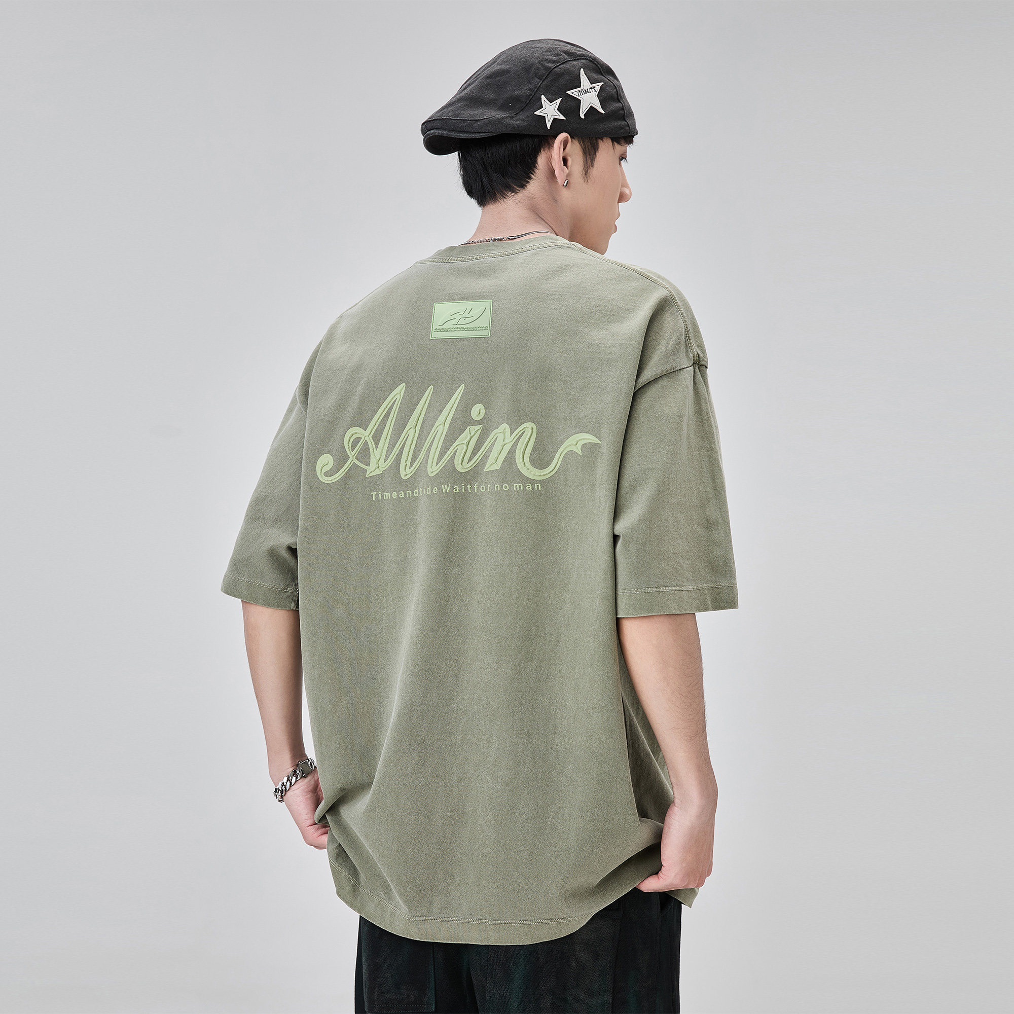移动端：all in 男士短袖T恤 AGT3580 109元（淘金币可抵7.74元起）