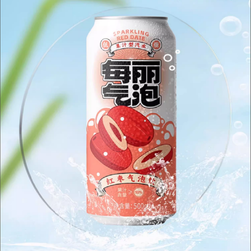 胜基开卫红枣气泡水(500g*9罐) 券后11.8元