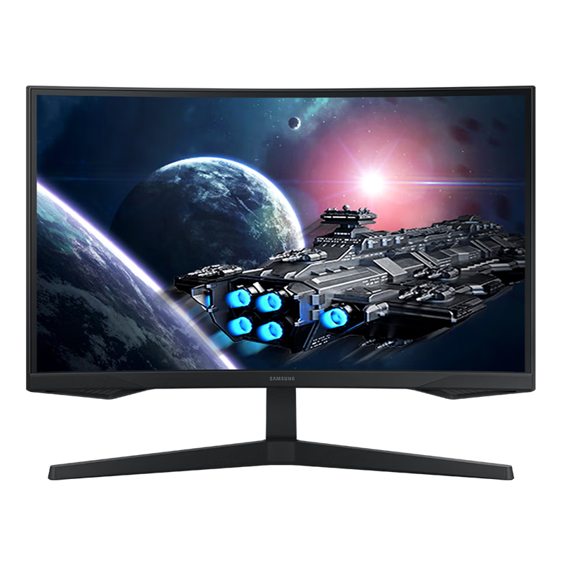 限地区、plus:三星（SAMSUNG）27英寸 165Hz G5 2K 1000R 曲面 1ms HDR FreeSync 低蓝光 玄