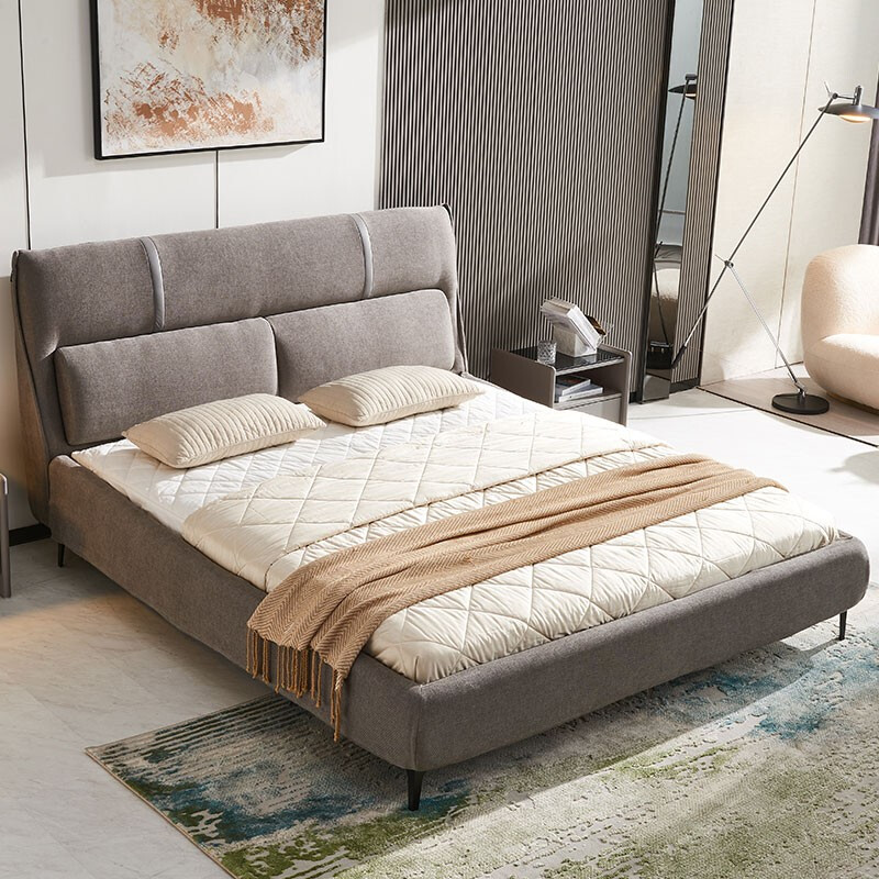 DeRUCCI 慕思 BCW1-051 意式布艺床+床垫 5111.48元（需用券）