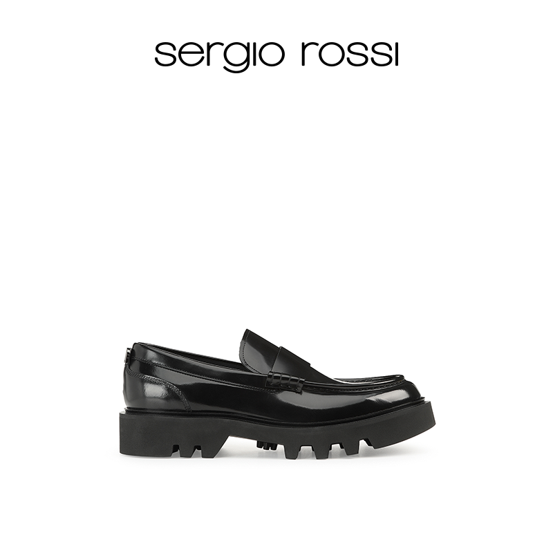 sergio rossi SR SIGNATURE 男士乐福鞋 B05870MFL1161000 2656元