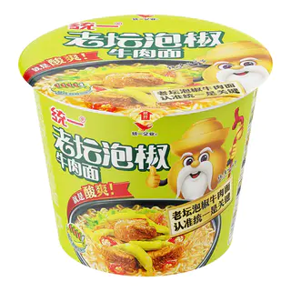 统一 方便面泡面泡椒牛肉面整箱105g*12桶酸爽过瘾 29.26元 - 86线报 统一 方便面泡面泡椒牛肉面整箱105g*12桶酸爽过瘾 29.26元 - 86线报