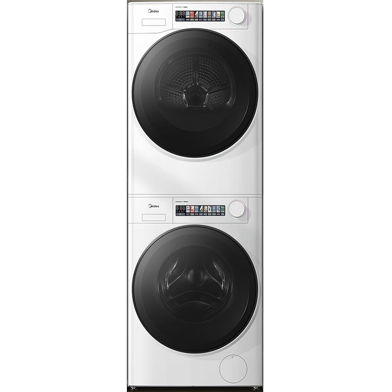 以旧换新补贴、PLUS会员：Midea 美的 小白鲸MG100WJ3+WJ3 洗烘套装 10公斤 4944.8元