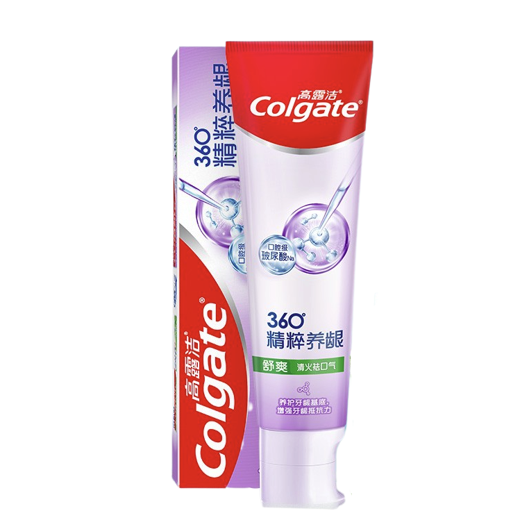 Colgate 高露洁 360°精粹养龈舒爽清火去口气牙膏 180g 17.9元