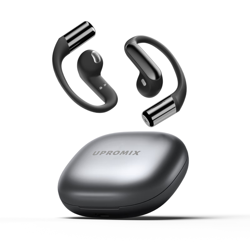 UPROMIX 2026新款丨100%好评 骨传导蓝牙耳机 挂耳式超长续航运动耳机 墨钛黑 11