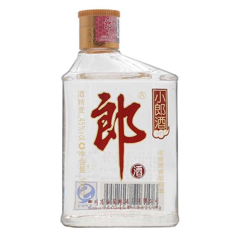 88VIP：郎酒 小郎酒 45%vol 兼香型白酒 100ml/瓶 9.9元