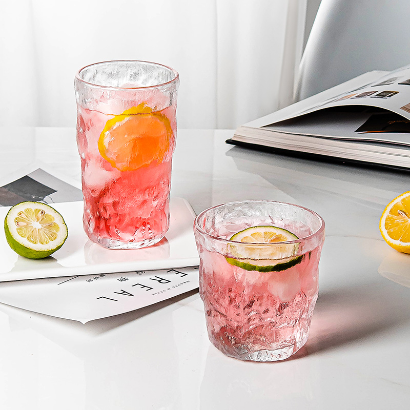 lovwish乐唯诗nervishi玻璃杯水杯透明玻璃牛奶杯带把ins风奶茶杯早餐