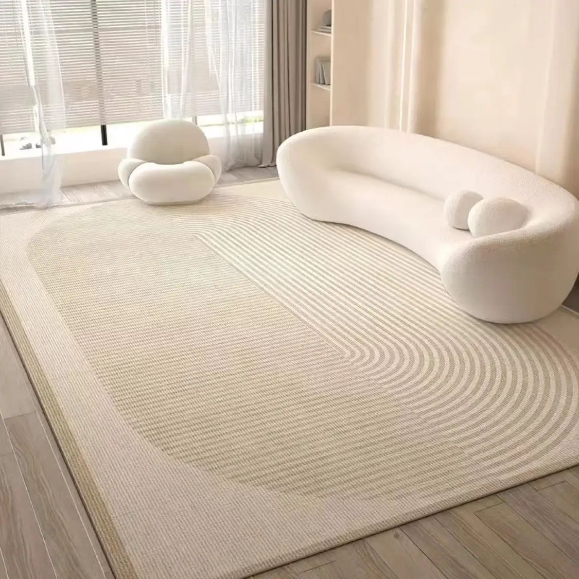 家装季：BUDISI 布迪思 浪漫东方 客厅地毯 140*200cm 39.9元（需用券）
