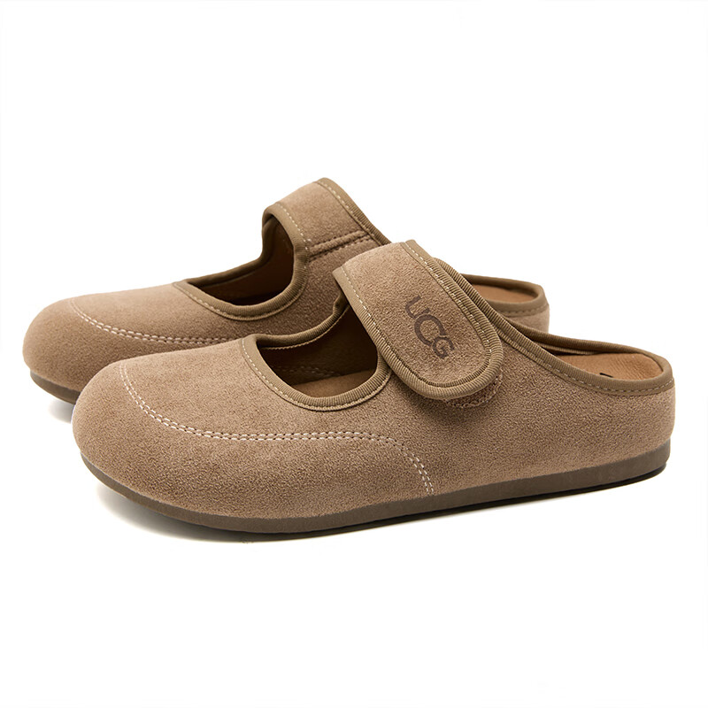 西遇 圆头穆勒鞋平底包头半拖鞋 (多色任选) 69.5元