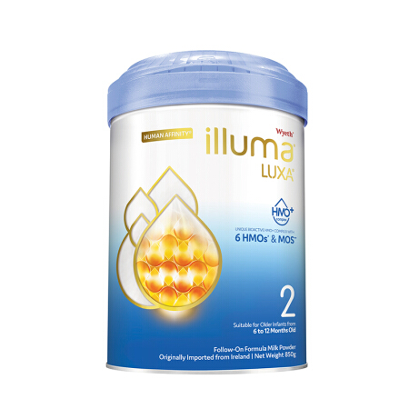 illuma 启赋 HMO系列 未来版 较大婴儿奶粉 港版 2段 850g 274.5元