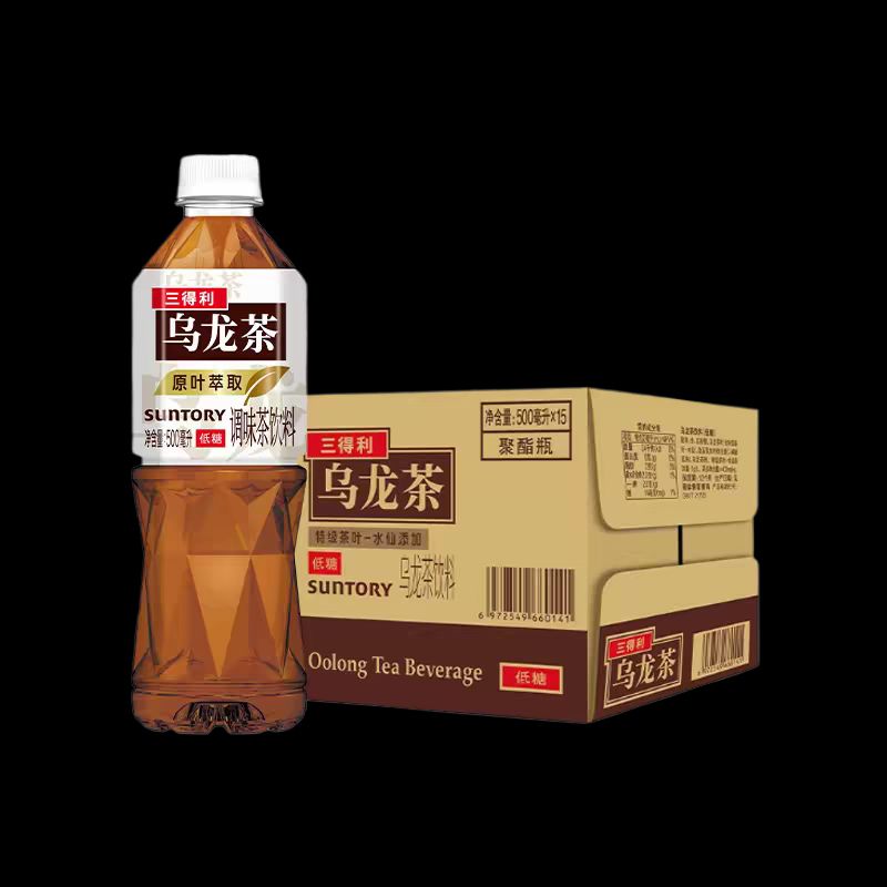 88VIP：三得利 低糖 乌龙茶饮料500ml*15瓶 31.66元