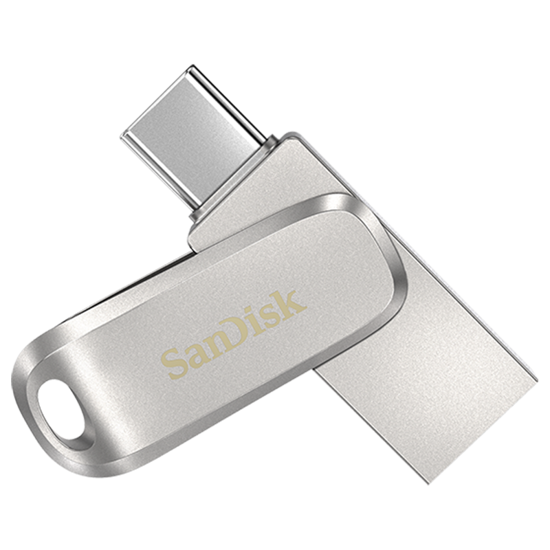 闪迪 至尊高速系列 酷锃 DDC4 USB3.1 U盘 银色 64GB Type-C 109元