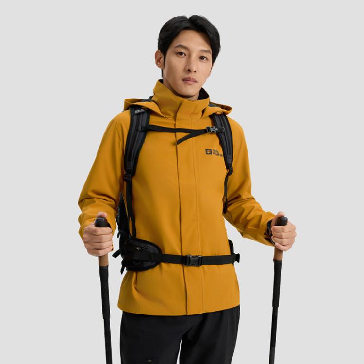 Jack Wolfskin 德国狼爪男士防风防水冲锋衣户外徒步登山旅行外套A63903A 749元