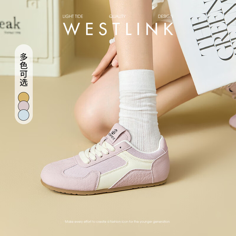 西遇 女士平底德训鞋 10140922936736 ￥84.4