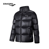 索康尼 saucony 男子羽绒服外套亮黑色城市通勤冬季防风保暖 ￥524