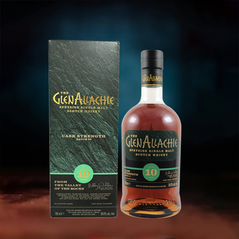 GlenAllachie 格兰纳里奇 10年桶强 苏格兰威士忌 单瓶装 474.05元