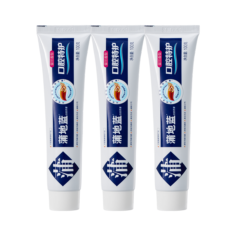 蒲地蓝 牙膏口腔特护留兰味100g3支改善牙龈清新口气 119.9元（需用券）