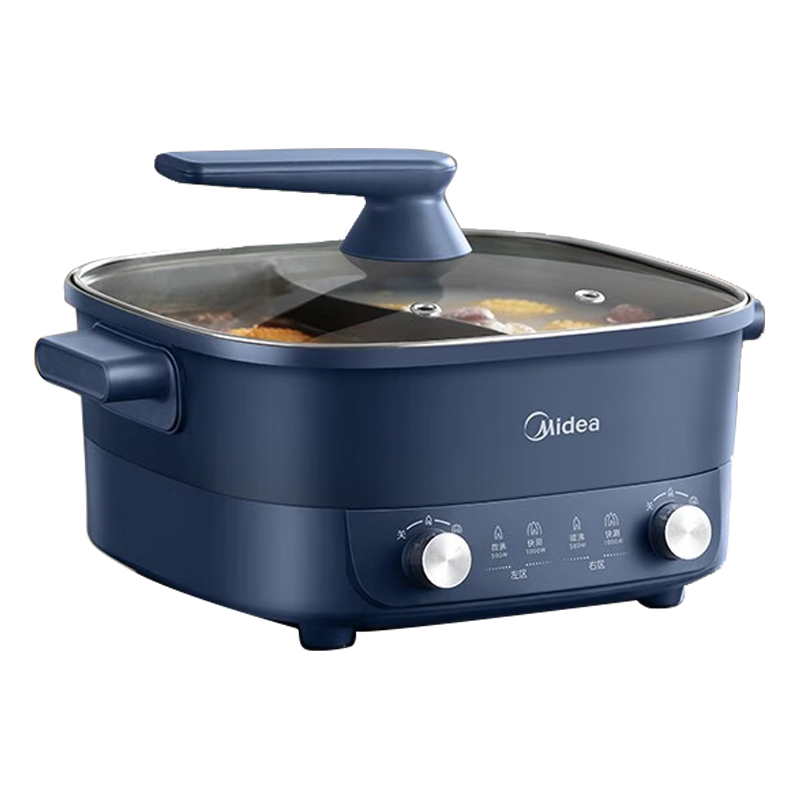 PLUS会员：美的 HGC303012 电火锅 6L 136.04元